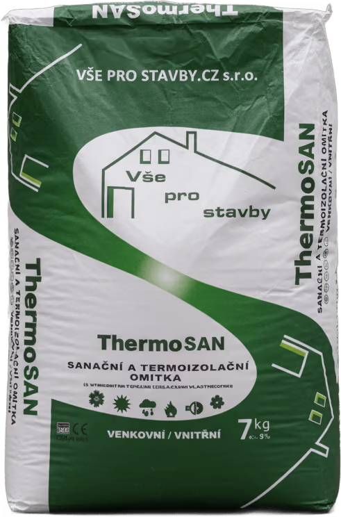 ThermoSAN sanační omítka - pytel 7 kg